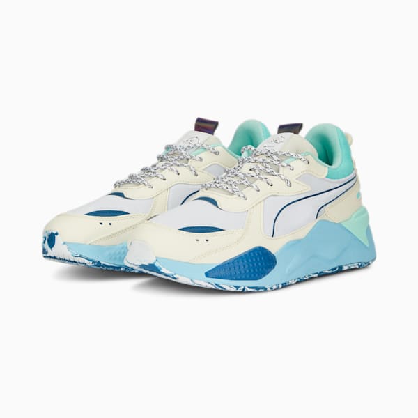 Tenis de e-sports PUMA x FINAL FANTASY XIV RS-X, PUMA White-Dusty Aqua, extralarge